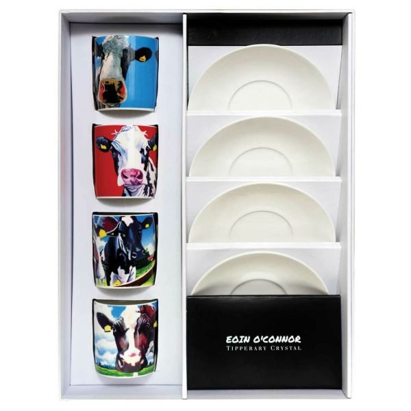 Eoin O'Connor Set of 4 Espresso Cups