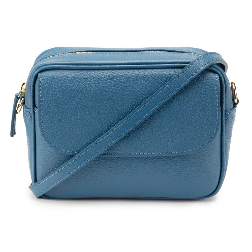 Elie Beaumont Crossbody Town Bag Denim - Image 2