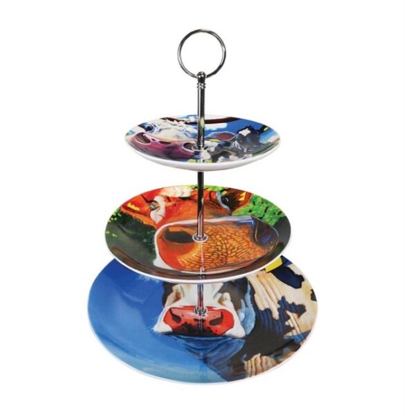 Eoin O'Connor 3 Tier Cake Stand