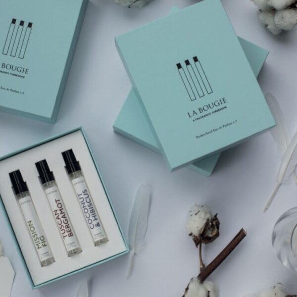 La Bougie Fragrance Threesome Gift Set
