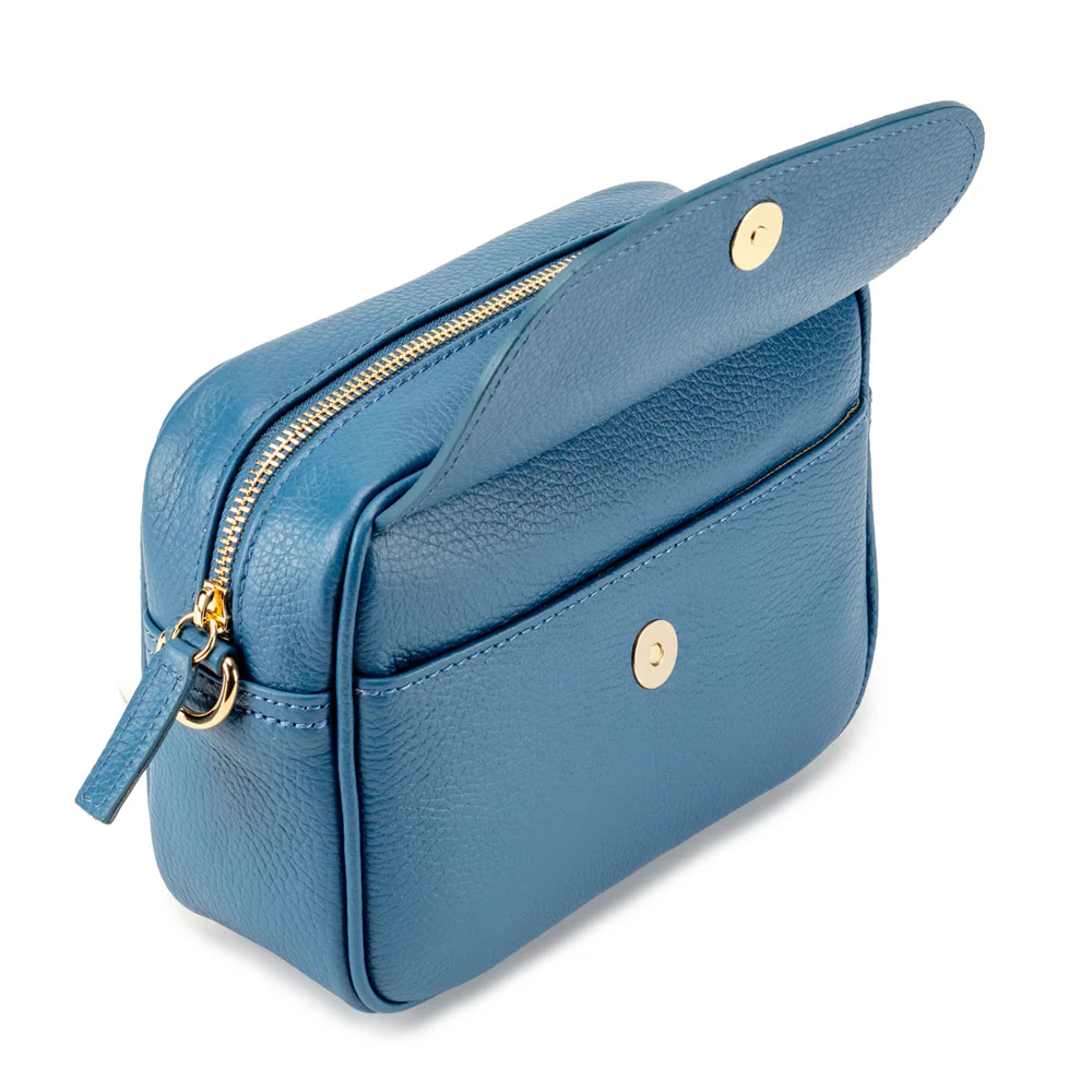 Elie Beaumont Crossbody Town Bag Denim - Image 3