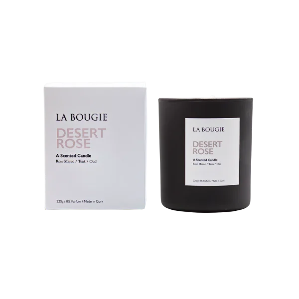 La Bougie Desert Rose Candle