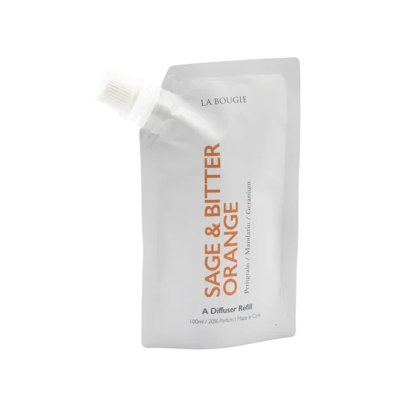 La Bougie Sage and Bitter Orange Diffuser Refill